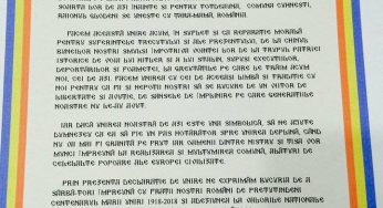 70 de localități din Republica Moldova au semnat Declarația de Unire cu România