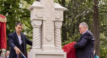 Pe teritoriul Cimitirului Eroilor din Chișinău a fost inaugurat mausoleul ostașilor români